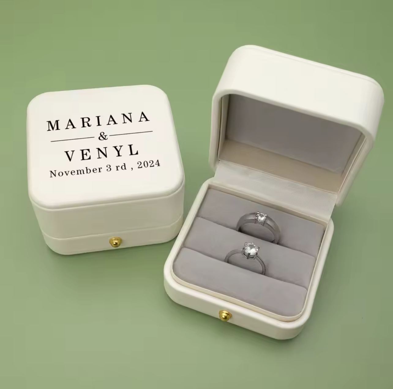The Heirloom Ring Box - Personalized