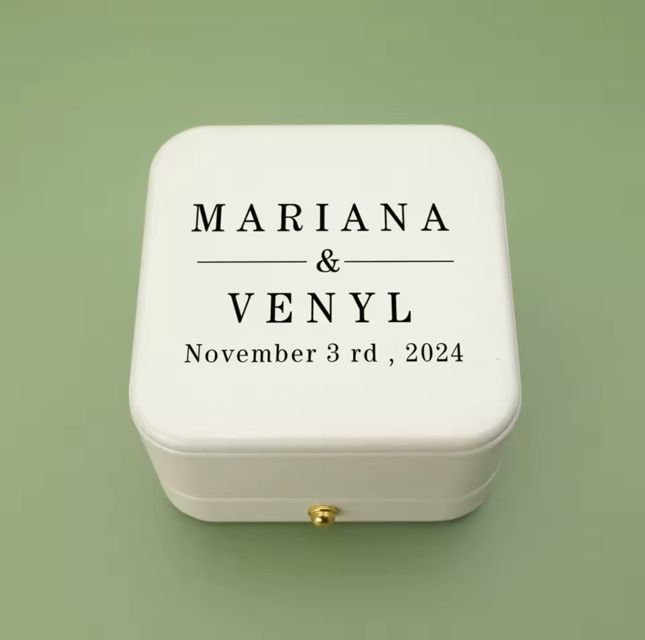 The Heirloom Ring Box - Personalized