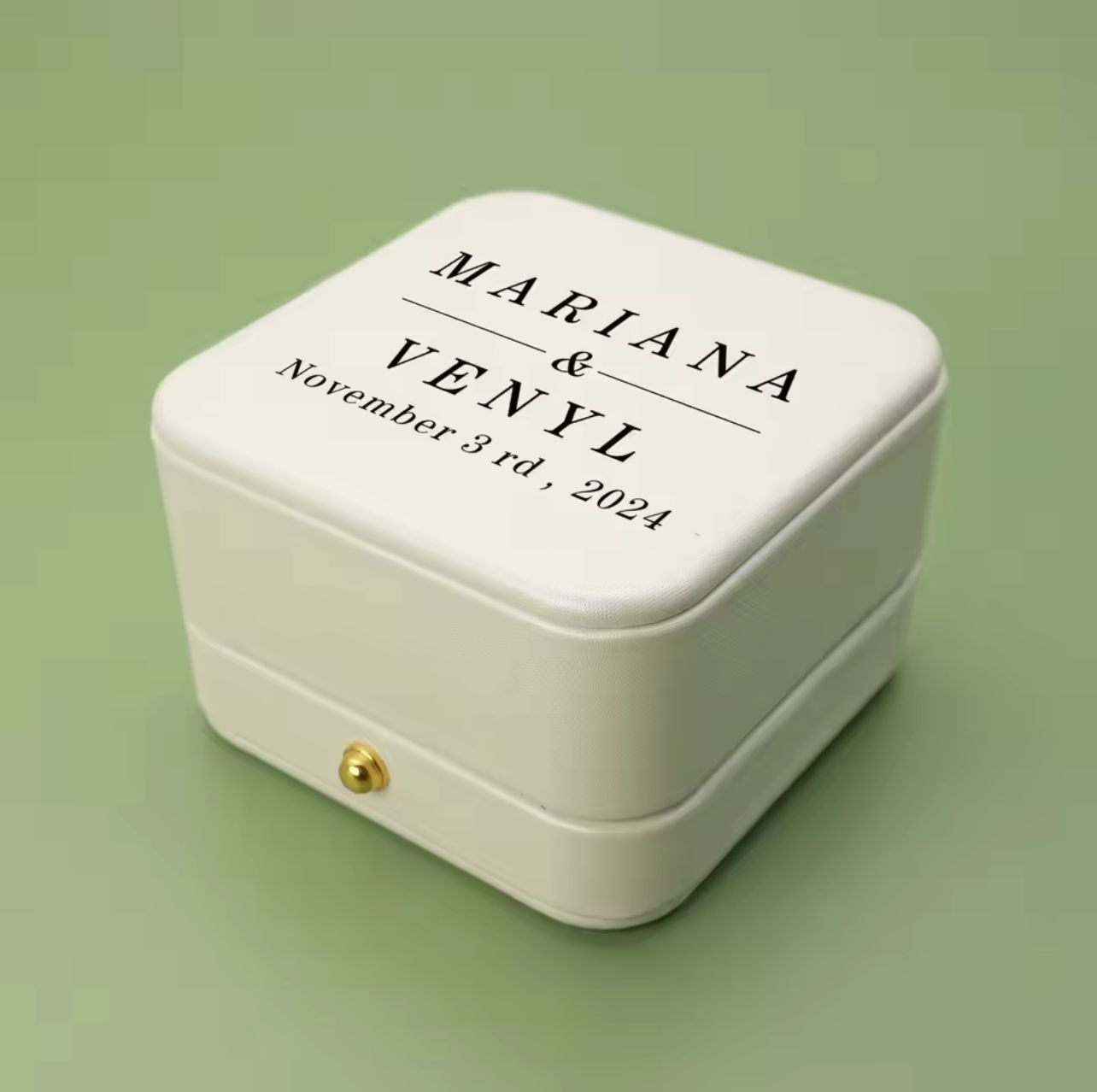 The Heirloom Ring Box - Personalized