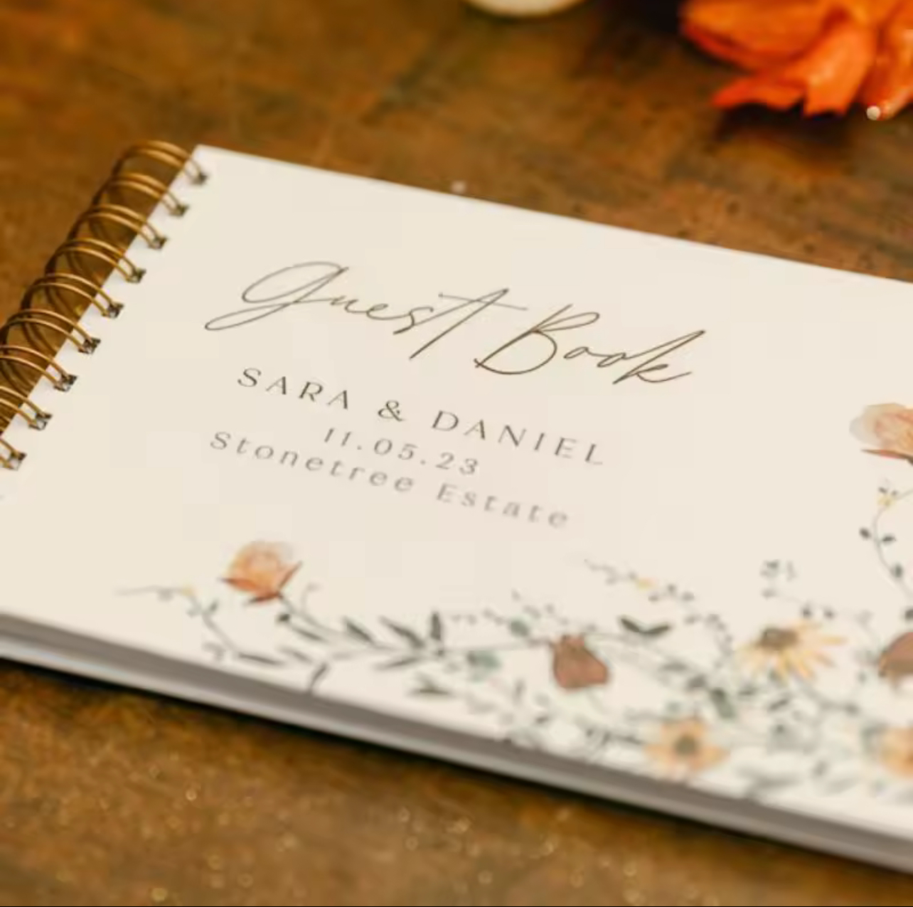 Personalized Guest Book