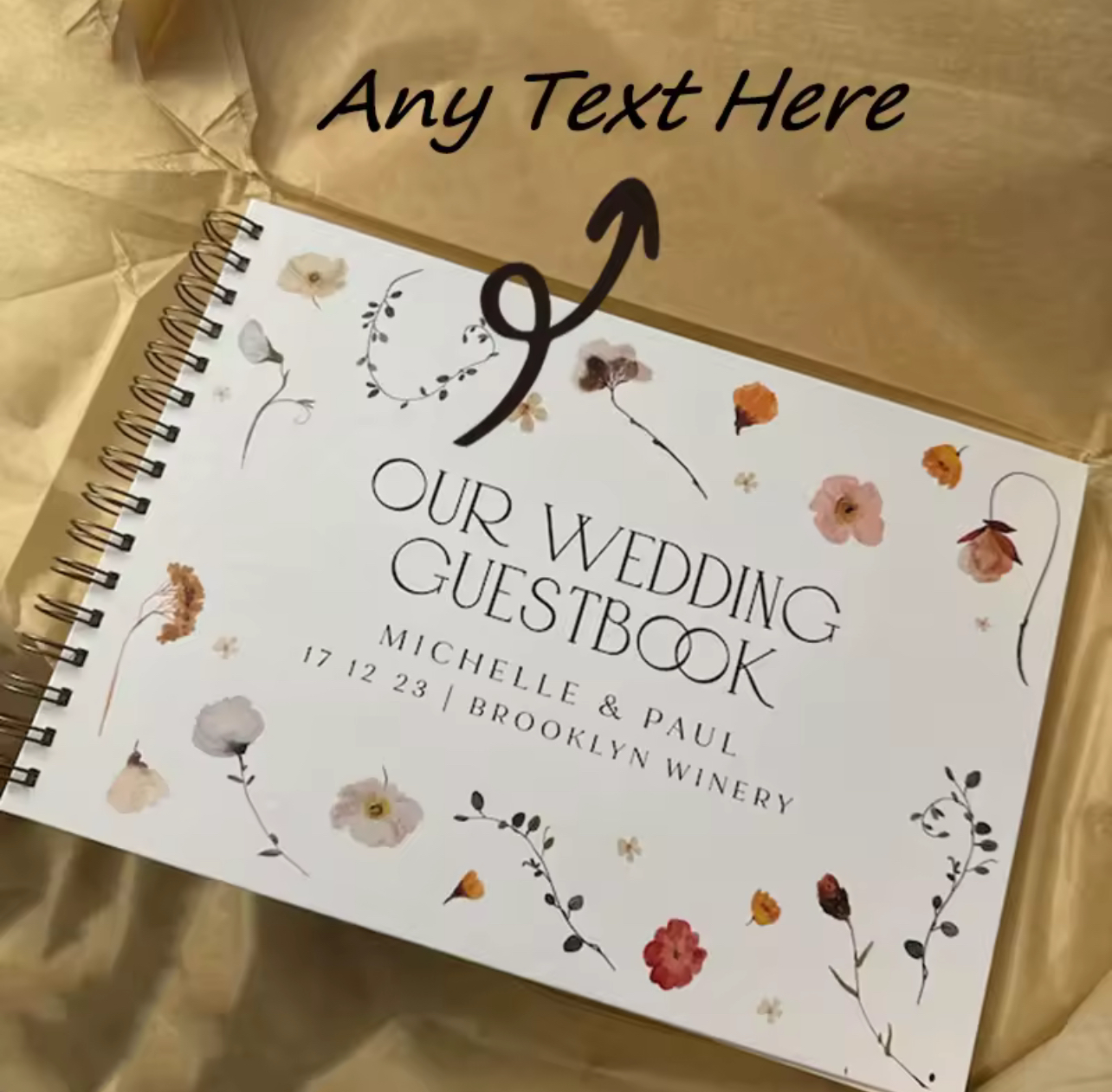 Personalized Guest Book