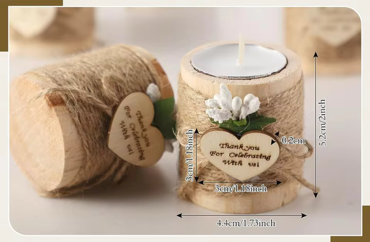Tea Light Candle Holders (set of 24)