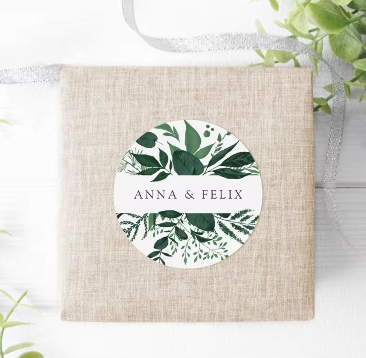 Personalized Stickers - The Enchanted Garden
