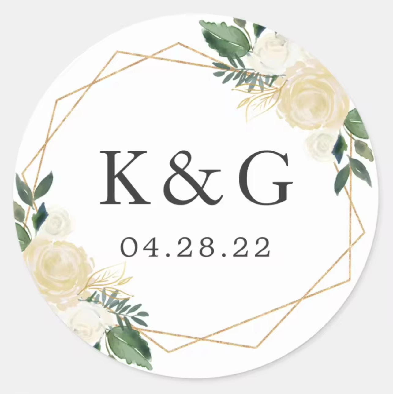 Personalized Stickers - The Enchanted Garden