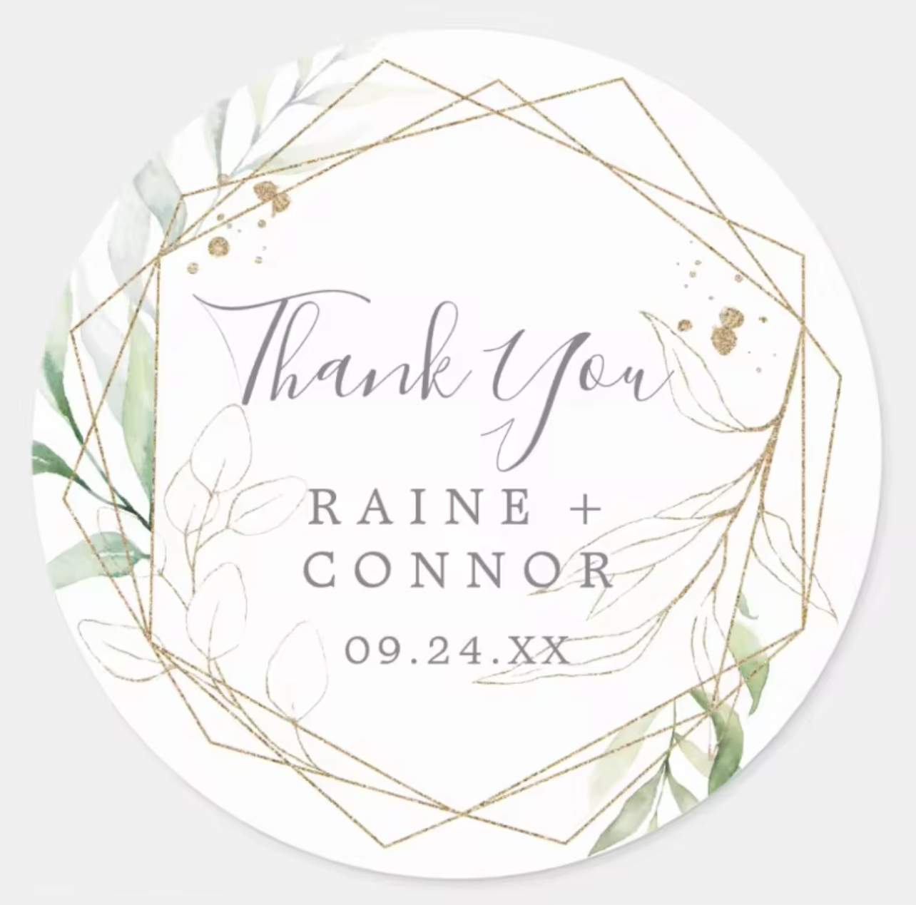 Personalized Stickers - The Enchanted Garden