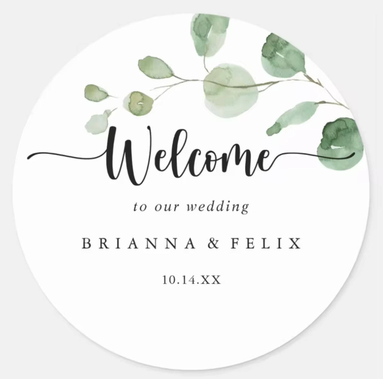 Personalized Stickers - Romantic Bloom