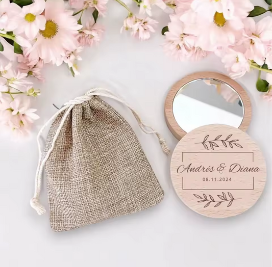 Personalized Wooden Mirrors (50pcs)