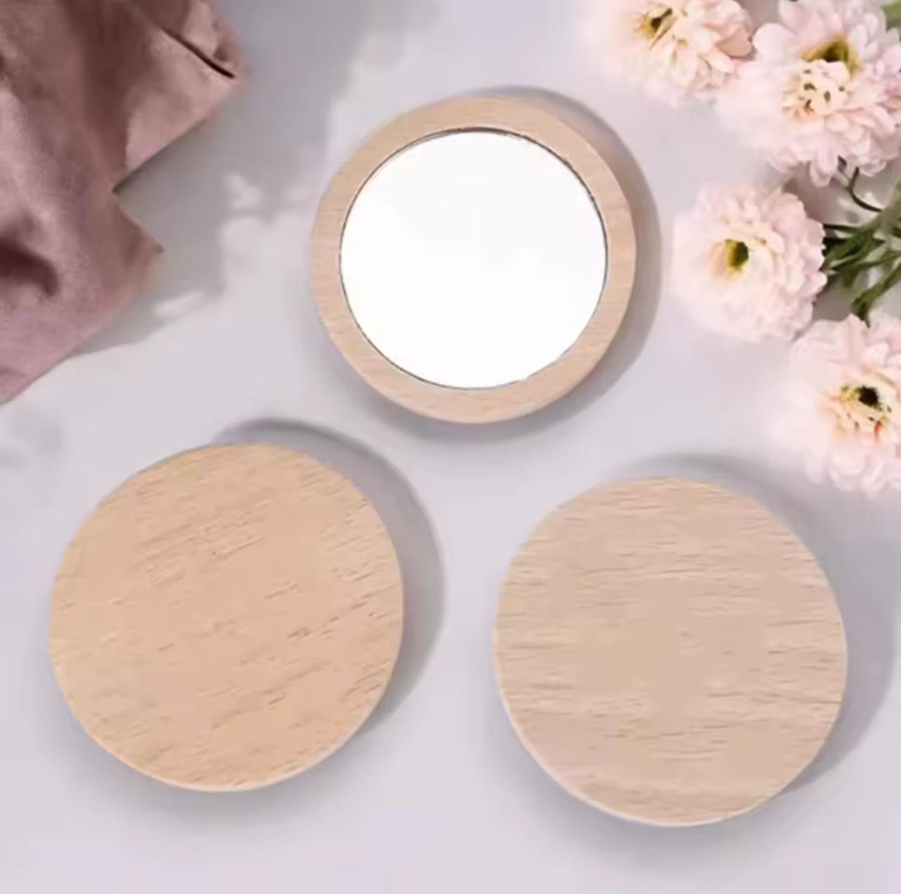 Personalized Wooden Mirrors (50pcs)