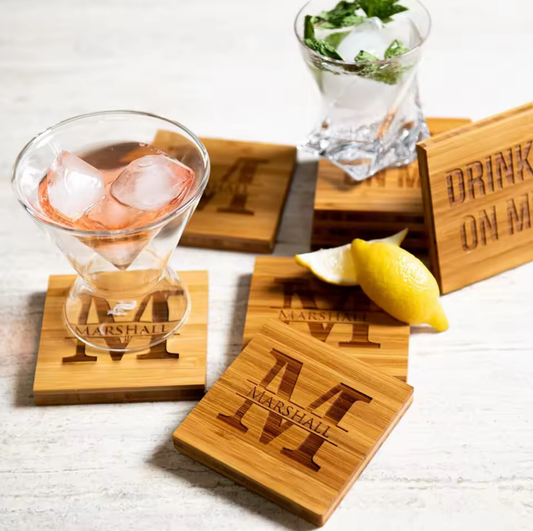 Personalized Cork Coaster