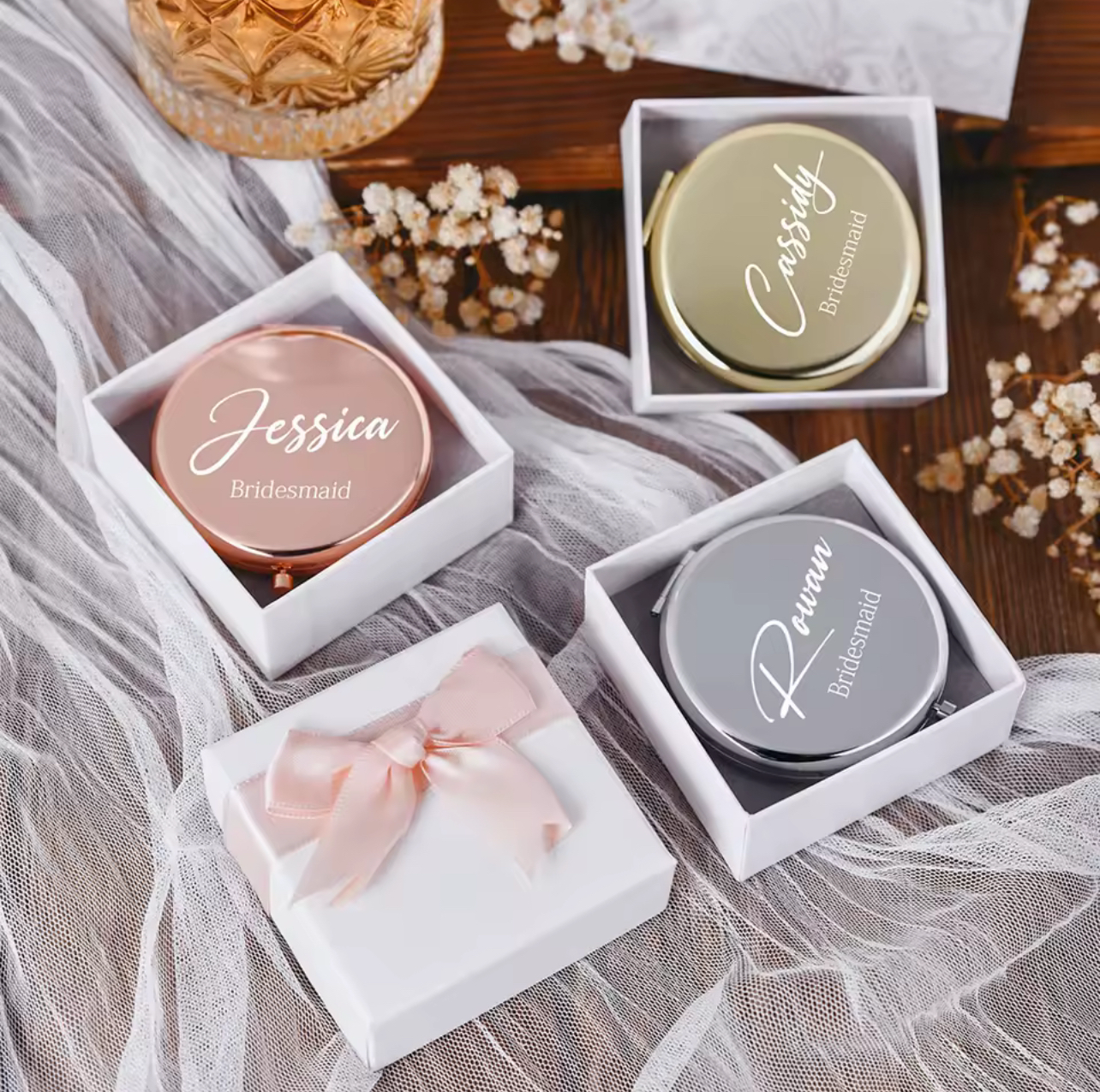 Personalized Compact Mirror
