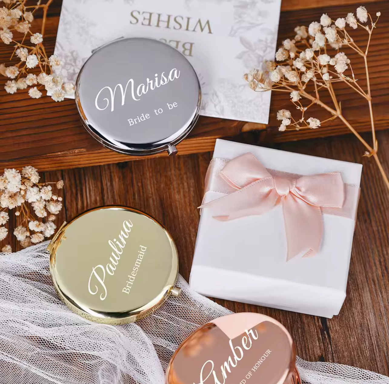 Personalized Compact Mirror