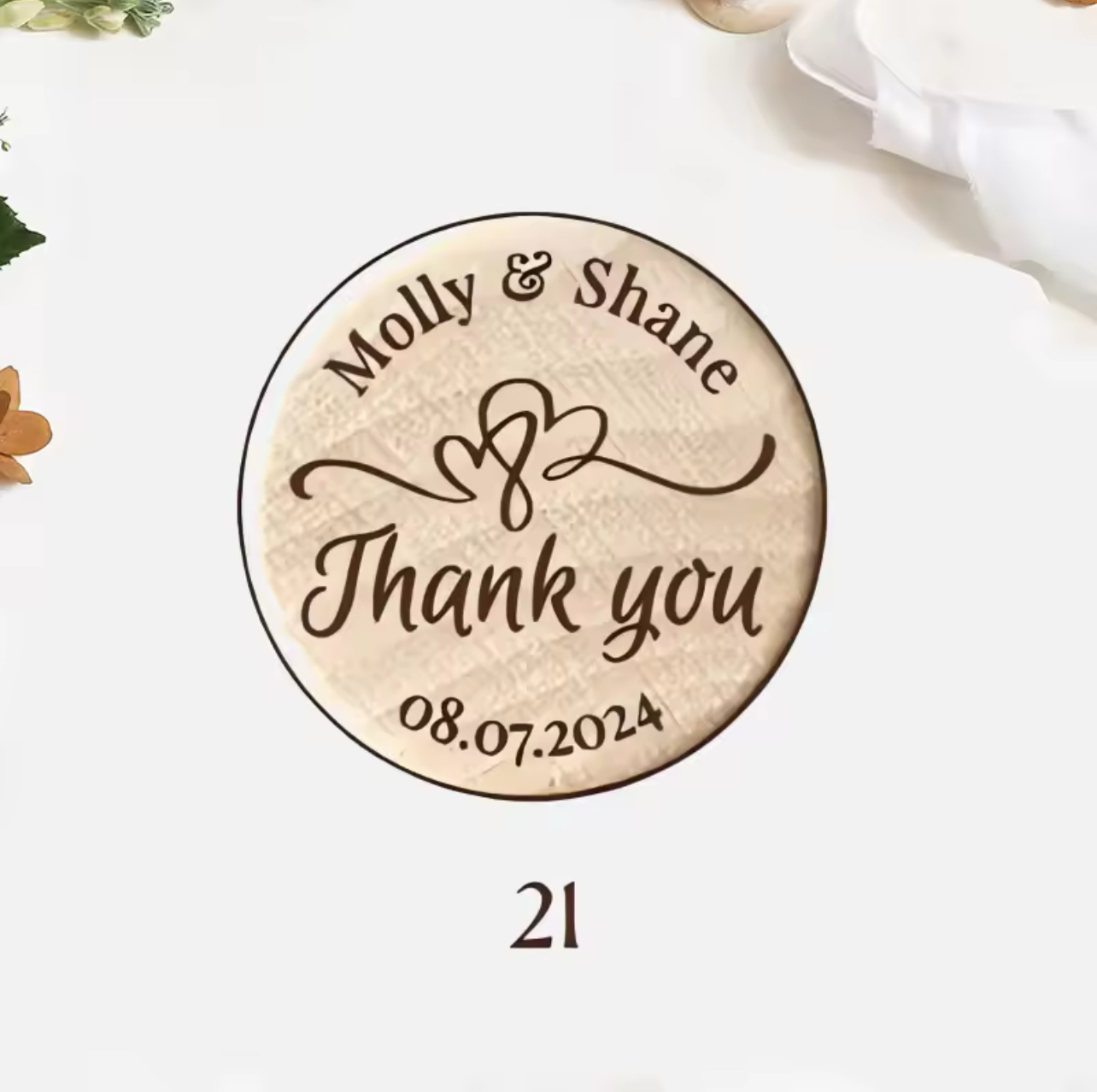 Personalized Wine Stoppers (50pcs)