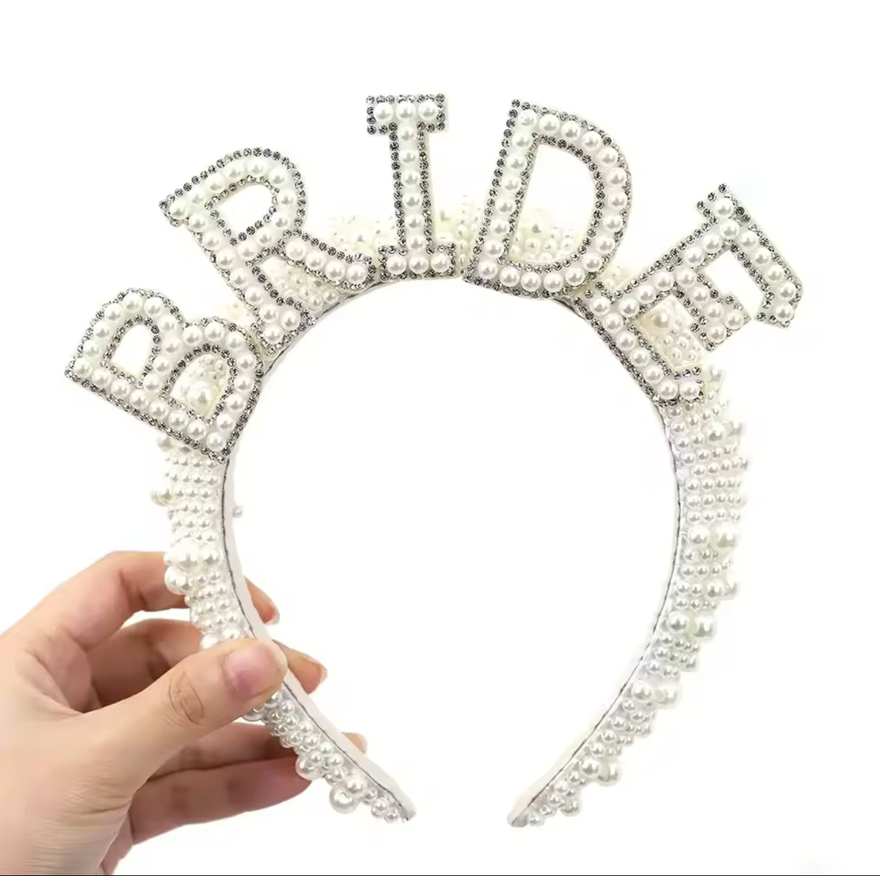 Bride To Be Pearl Crown