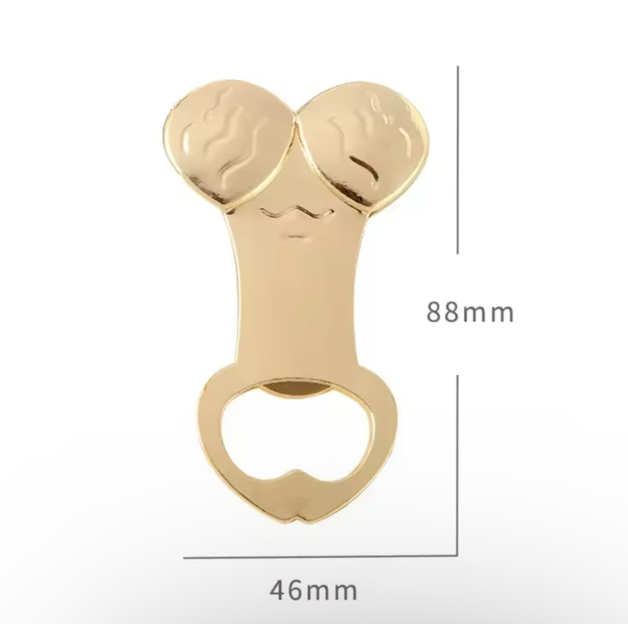 Alloy Funny Penis Bottle Openers (set of 10)