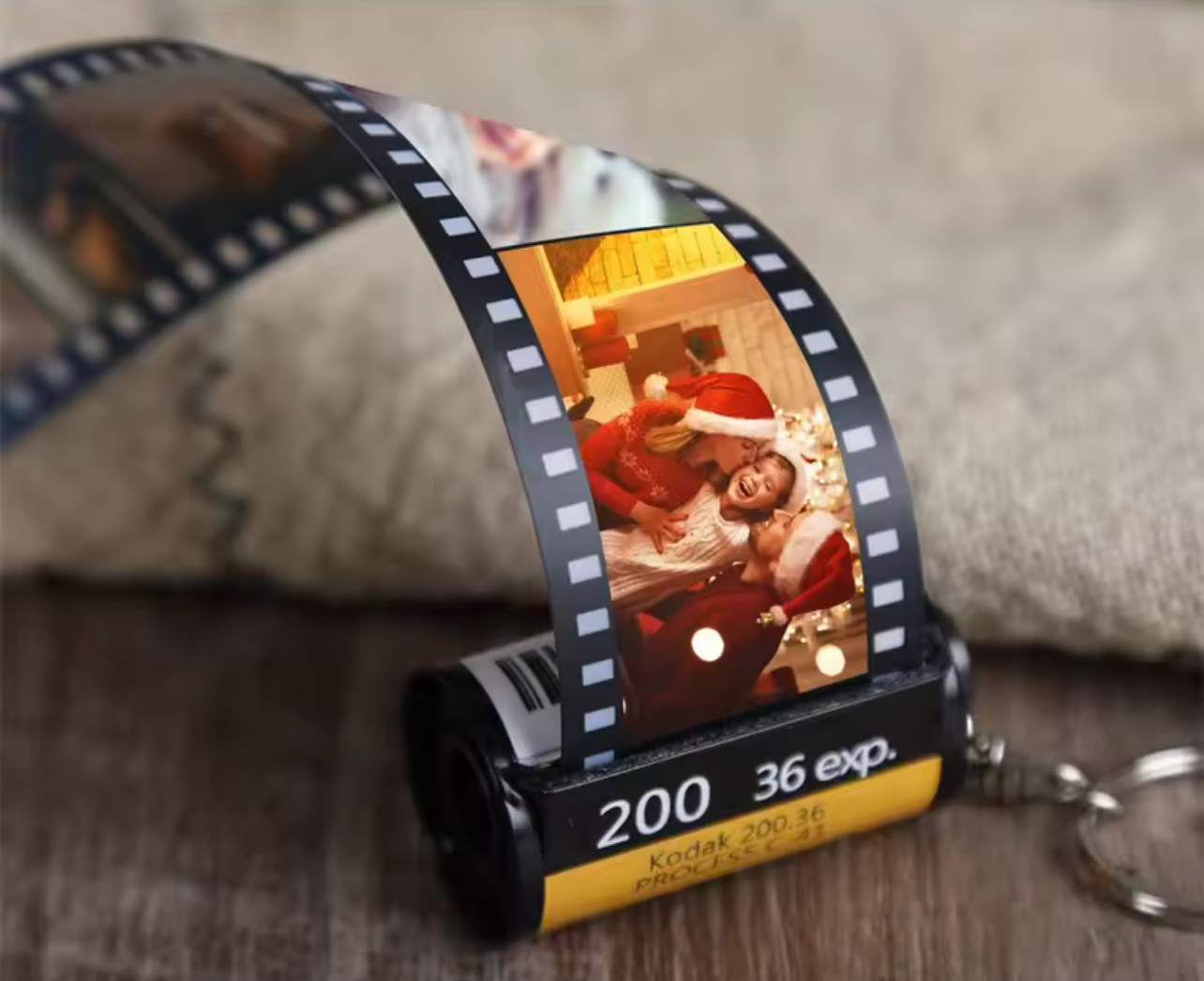 Personalized Pictures Film Roll (Up To 15 Photos)