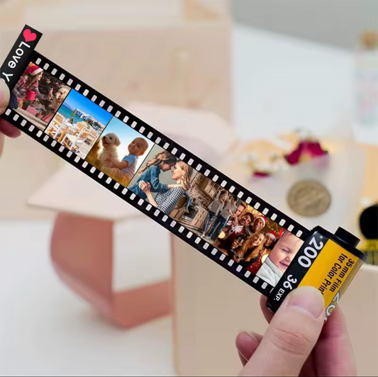 Personalized Pictures Film Roll (Up To 15 Photos)