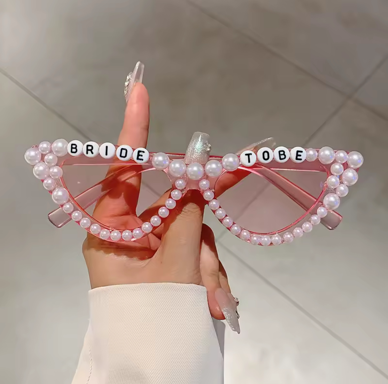 Bride To Be Pearl Sun Glasses