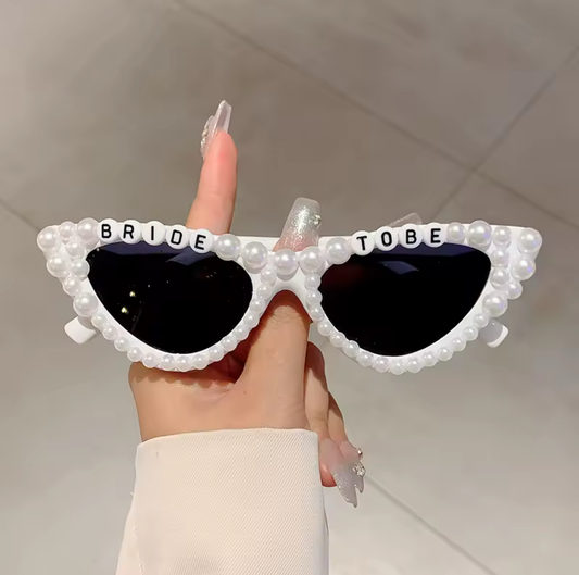 Bride To Be Pearl Sun Glasses