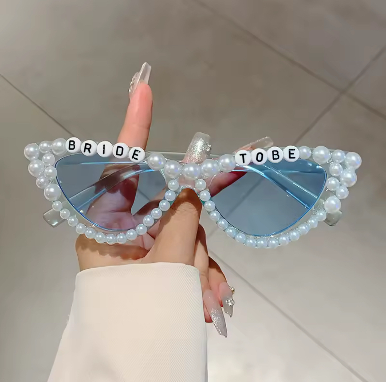 Bride To Be Pearl Sun Glasses