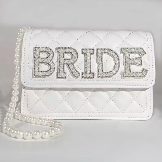 Bride To Be Pearl Handbag