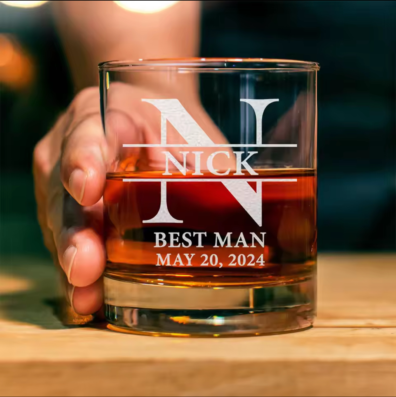 Personalized Whisky Glass