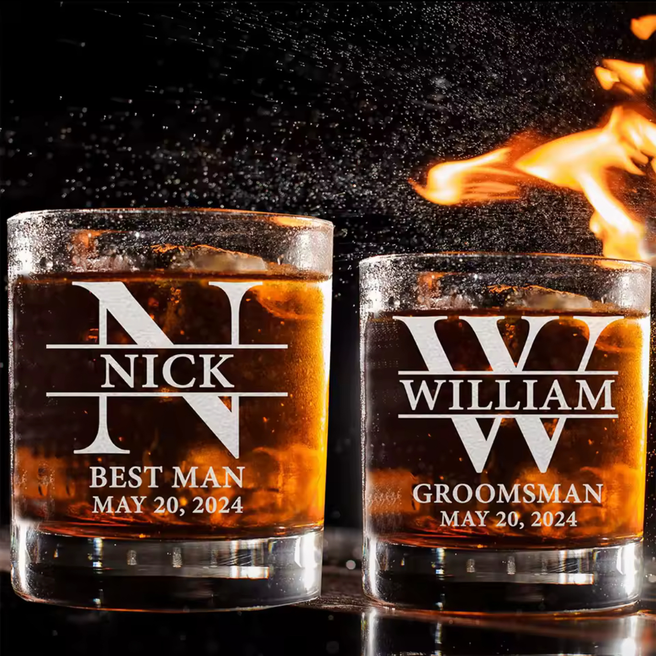 Personalized Whisky Glass