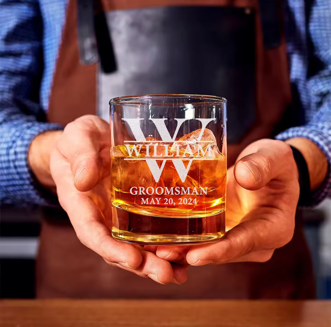 Personalized Whisky Glass