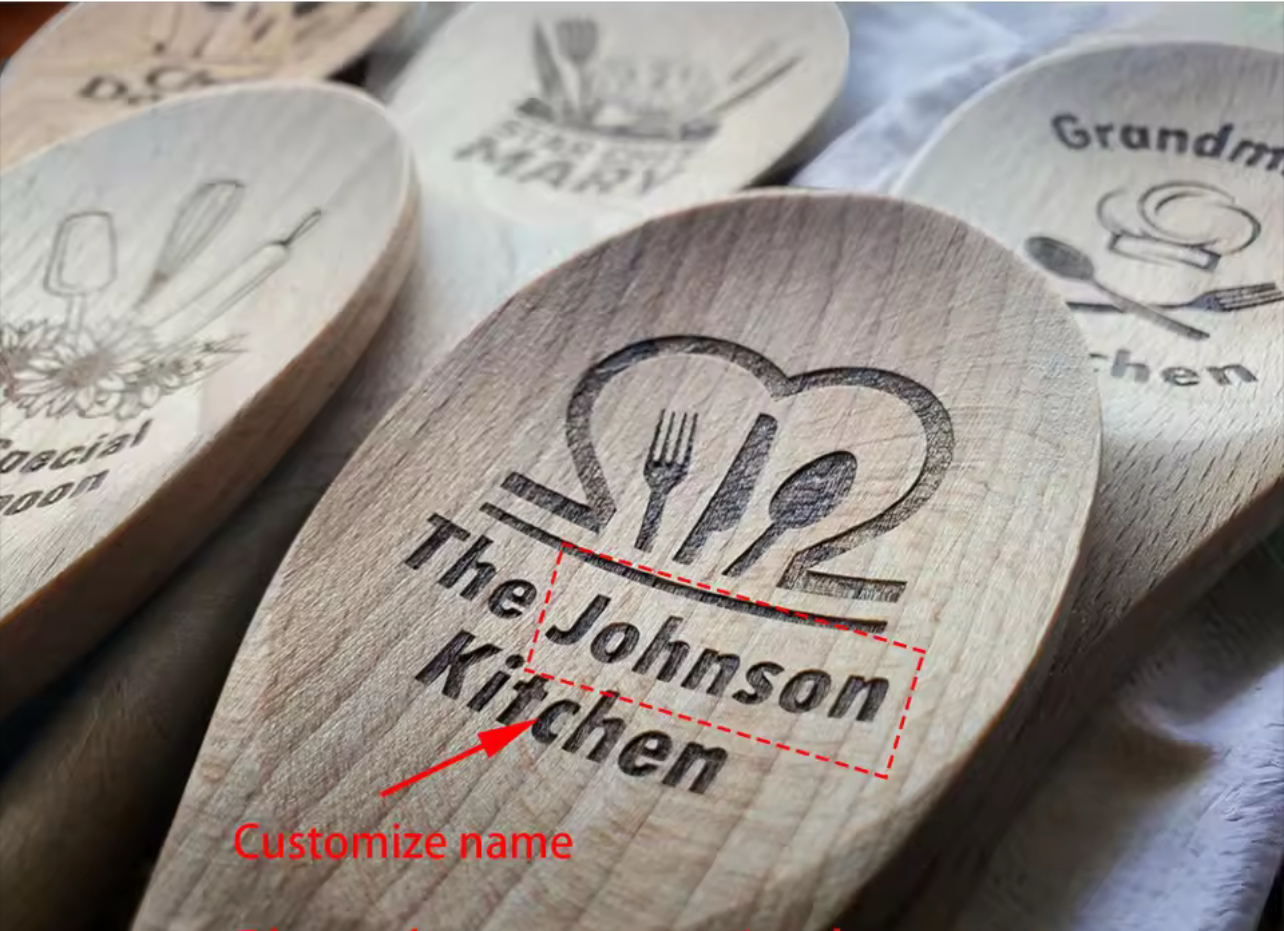 Personnalized Wooden Spatula