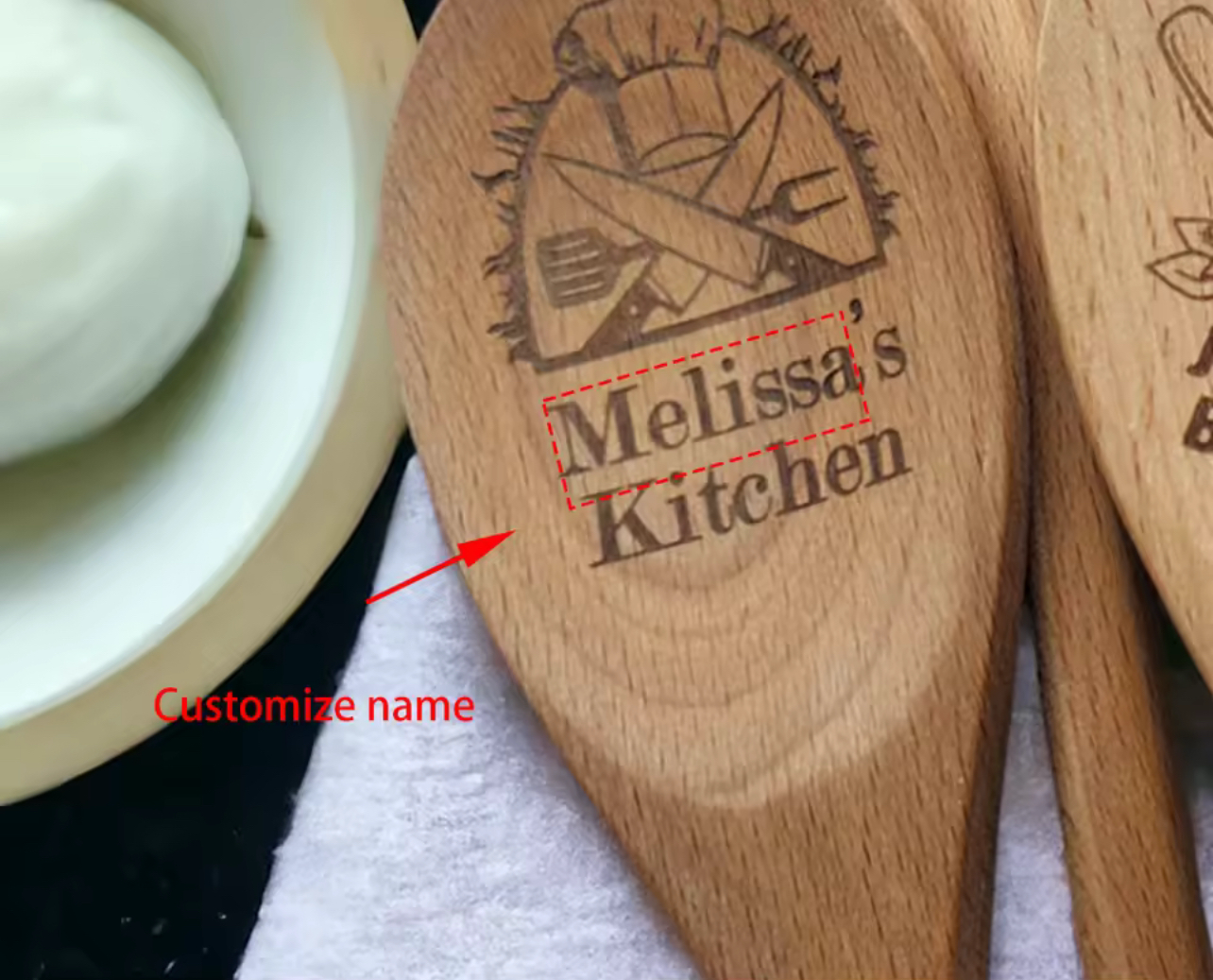 Personnalized Wooden Spatula