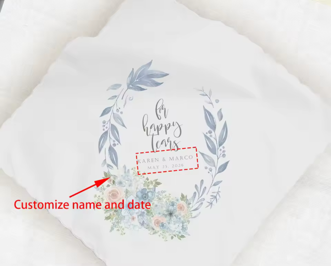 Personalized Handkerchief