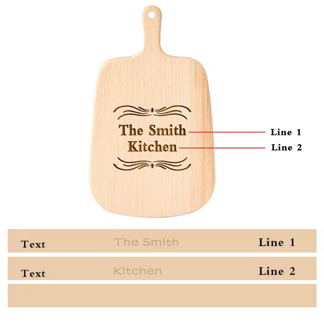 Personalized Cheeseboard