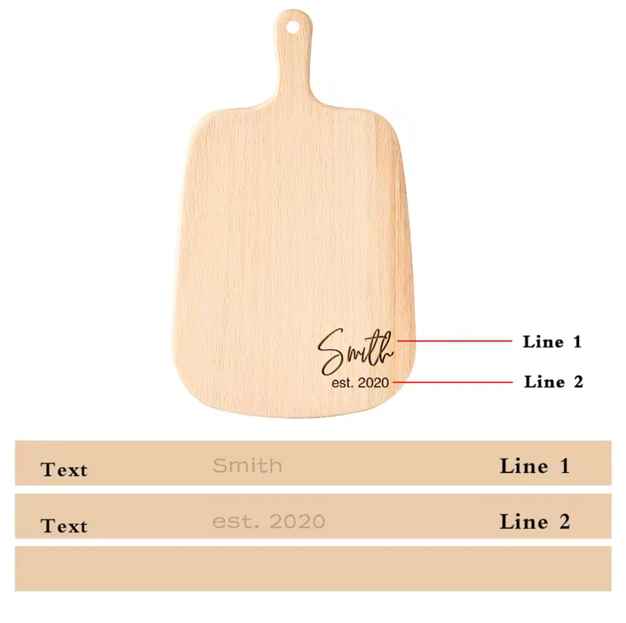 Personalized Cheeseboard