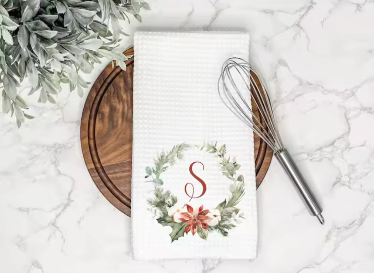 Personalized Tea Towel