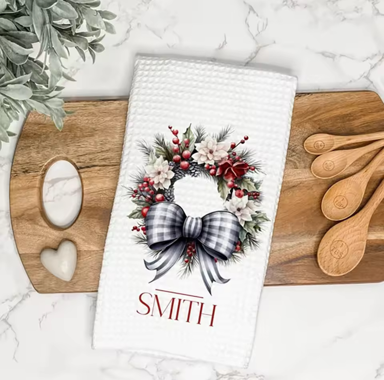 Personalized Tea Towel