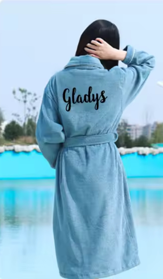 Personalized Bathrobe