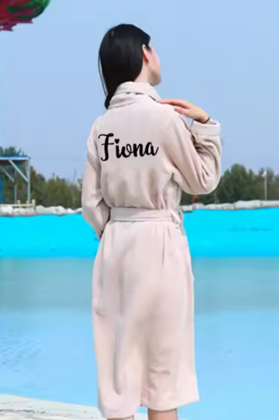 Personalized Bathrobe