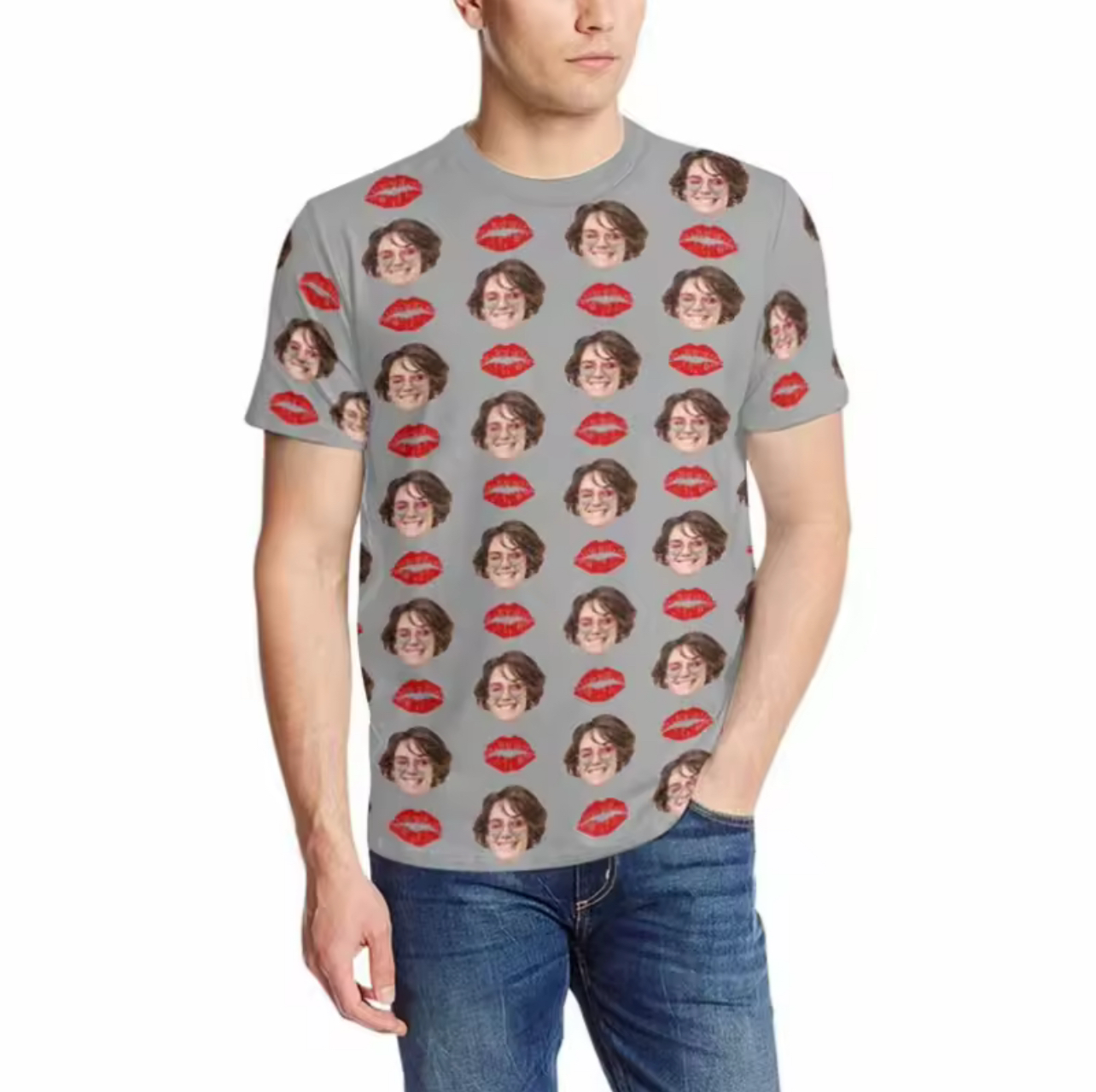 Personalized Love Face Shirt