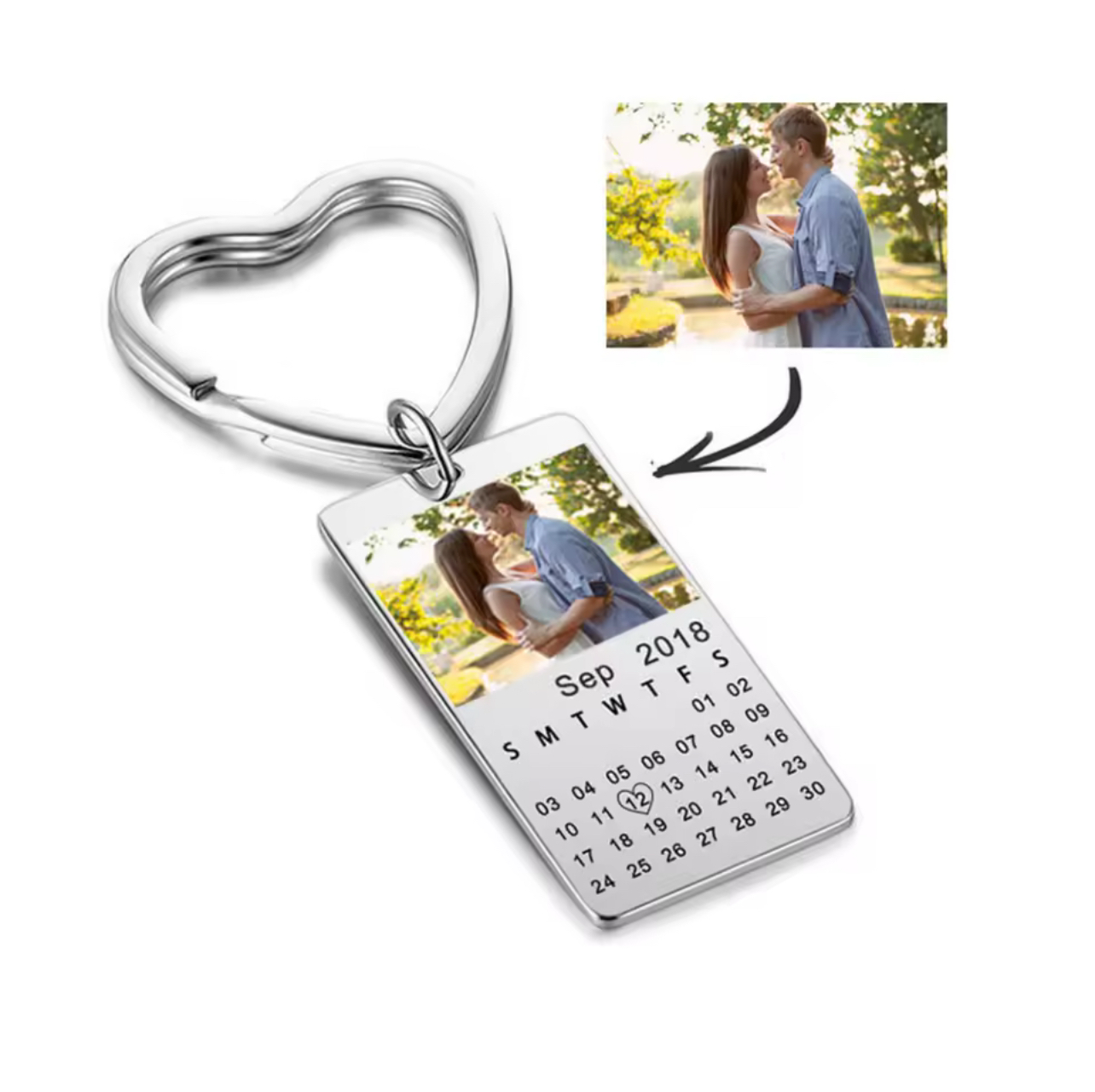 Personalized Keychain - Onyx