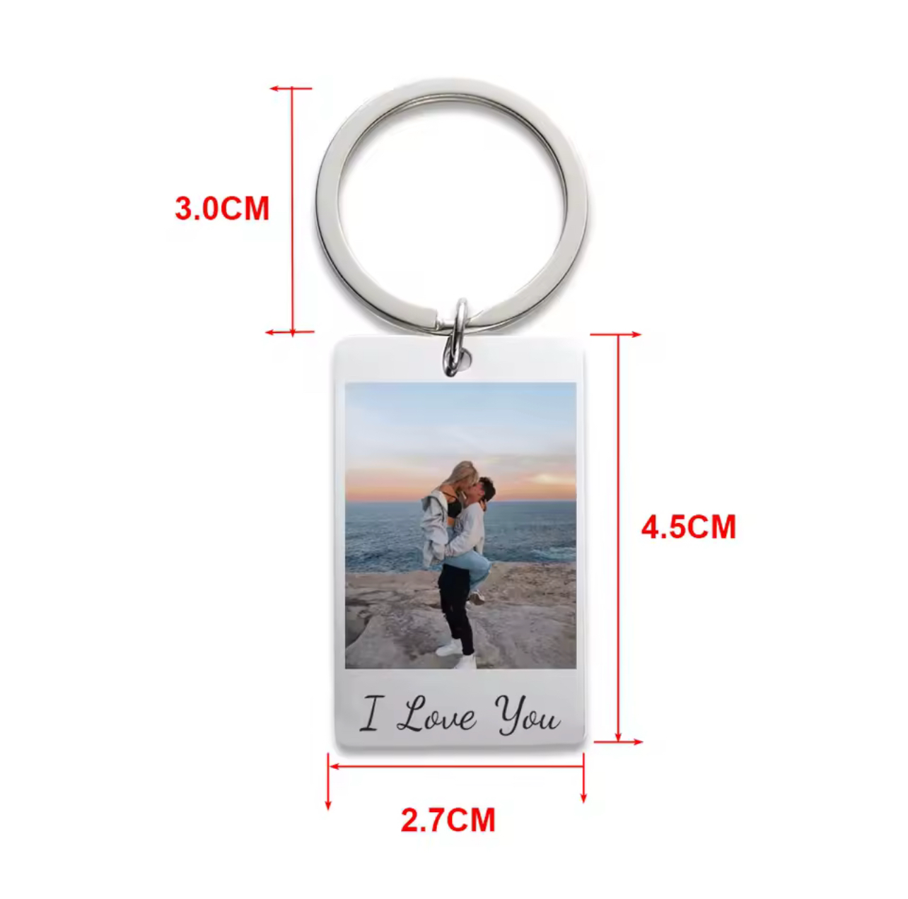 Personalized Keychain - Onyx