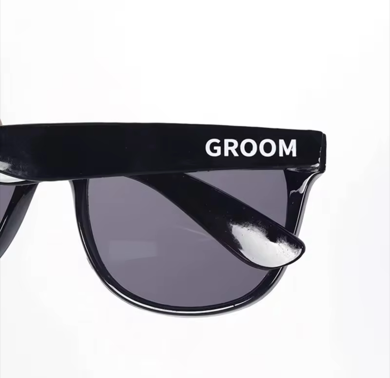 Groom Hat, Sash and Glasses