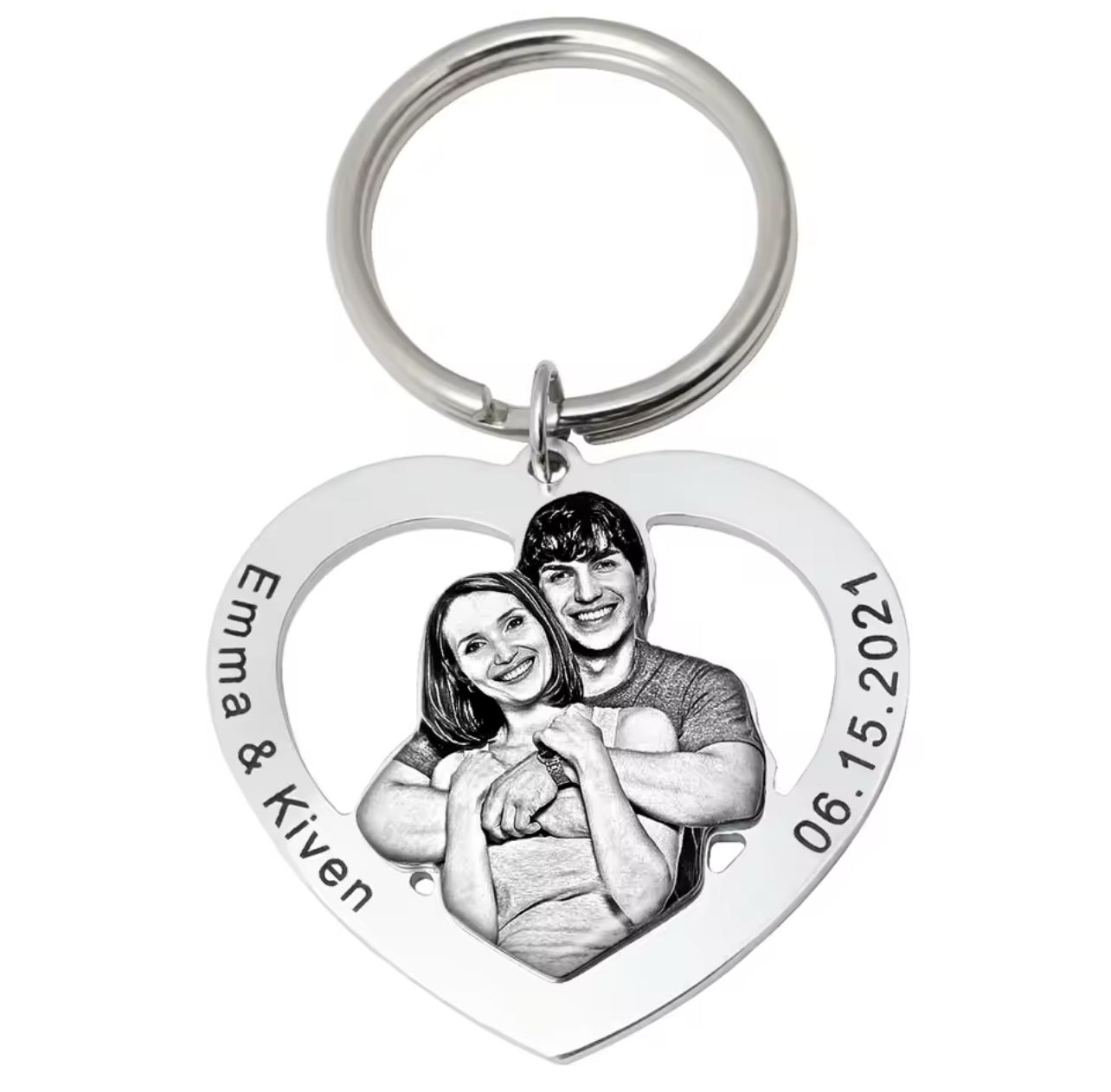 Personalized Keychain - Onyx