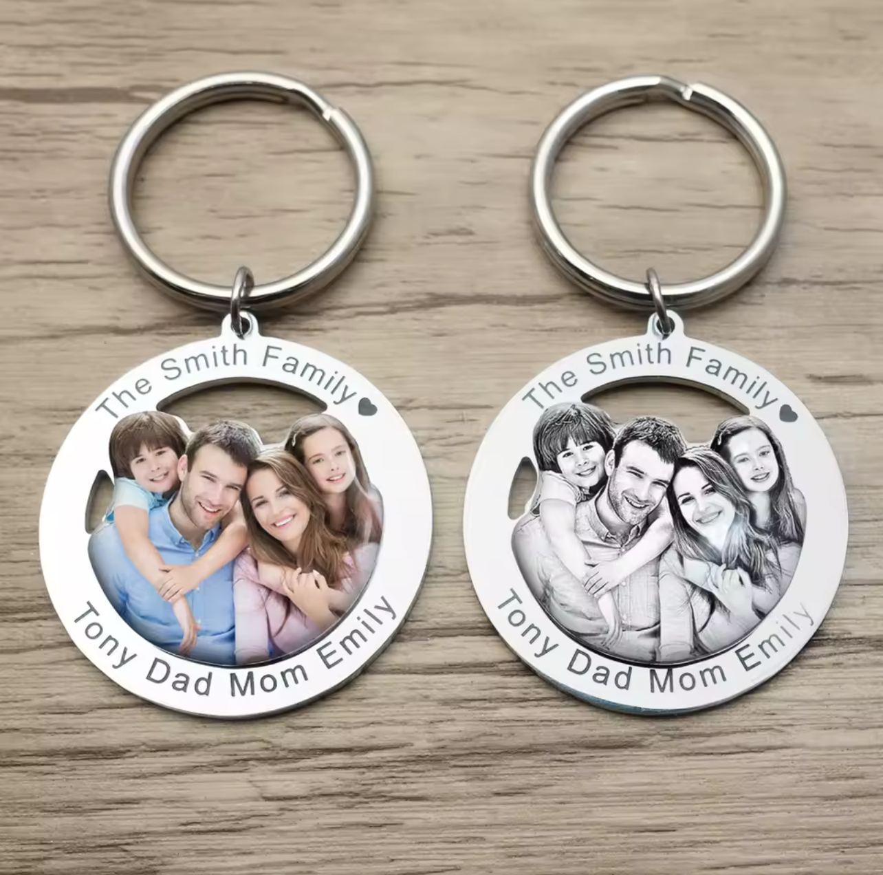 Personalized Keychain - Onyx