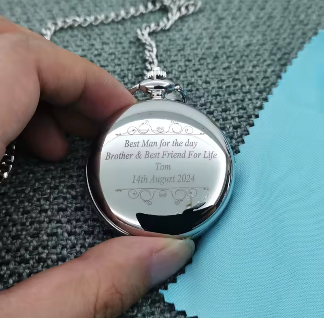 Personalized Pocket Watch