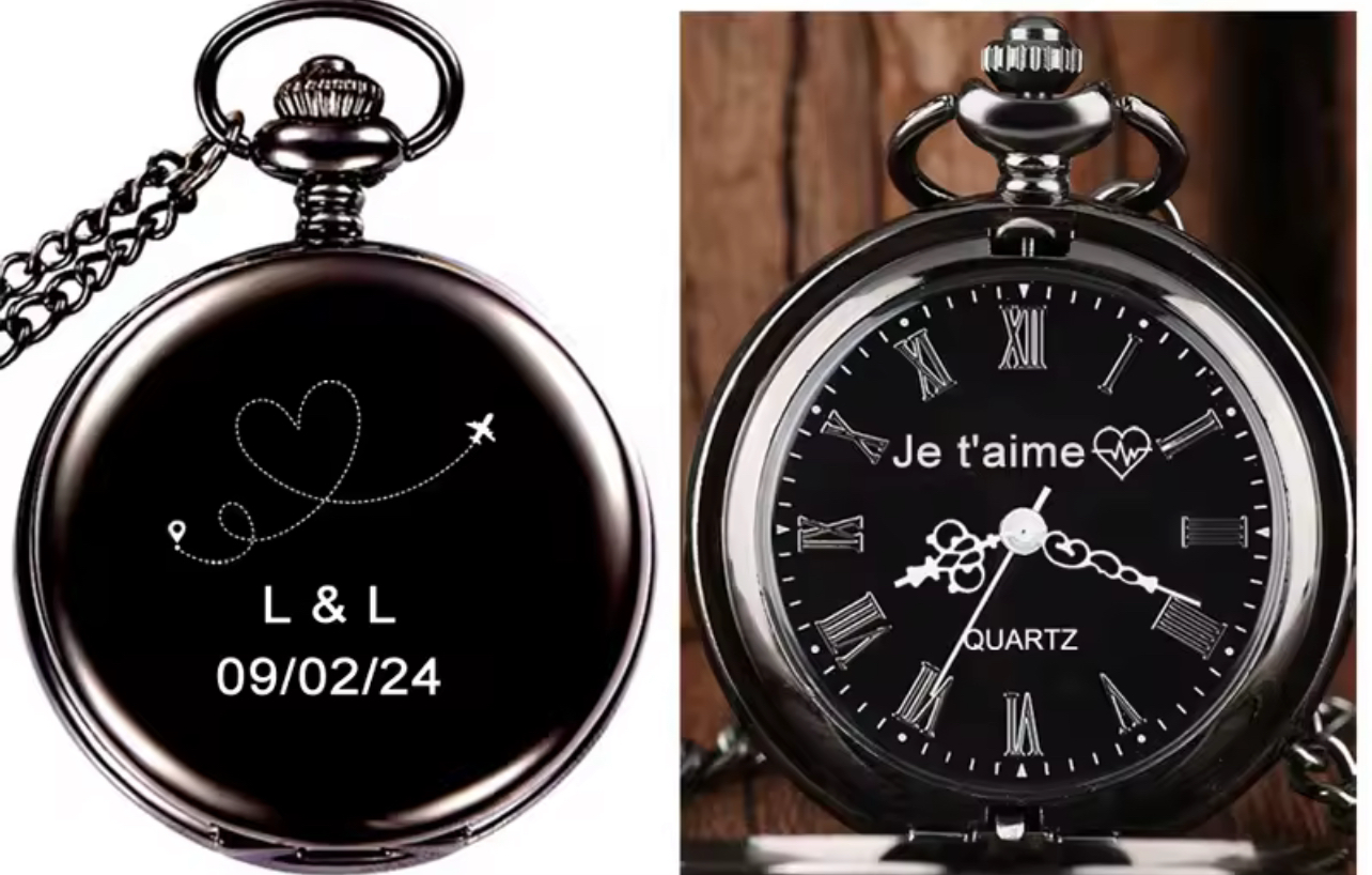 Personalized Pocket Watch