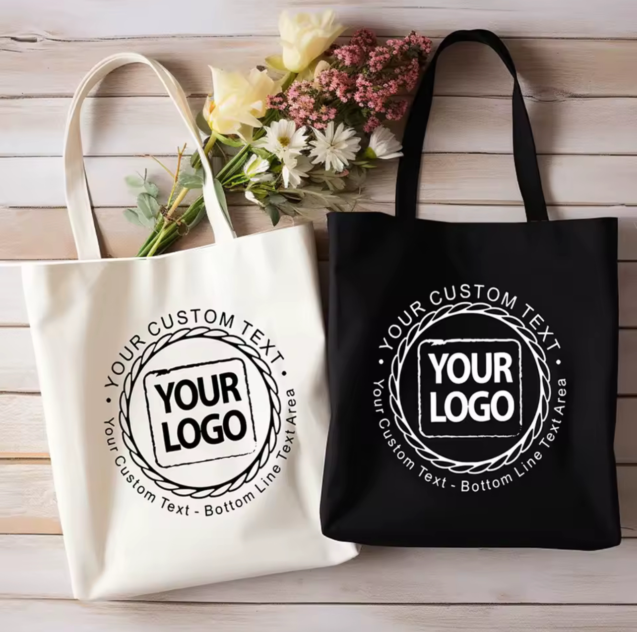 Personalized Shopping Tote Bag