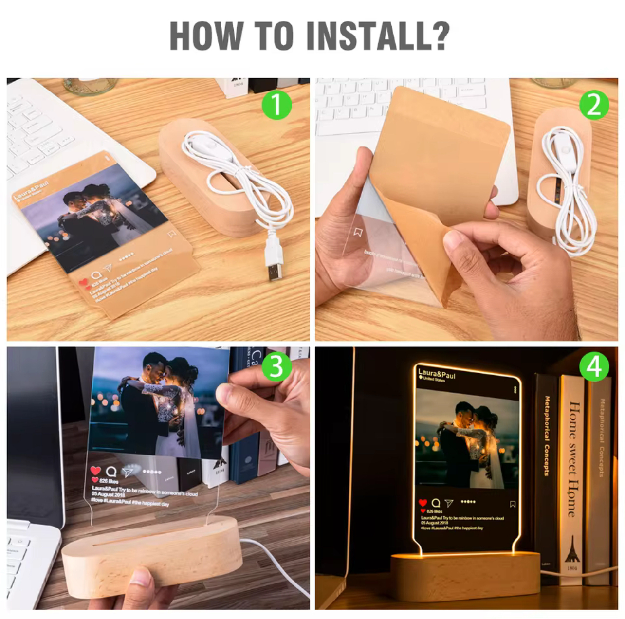 Personalized Picture Lamp