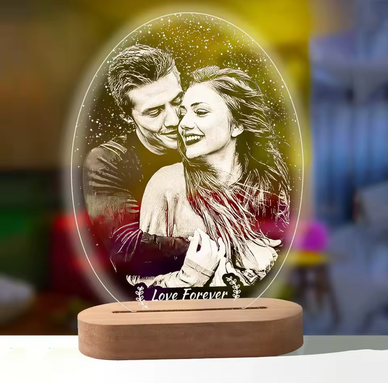 Personalized Picture Lamp