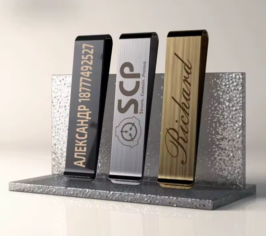 Personalized Money Clip