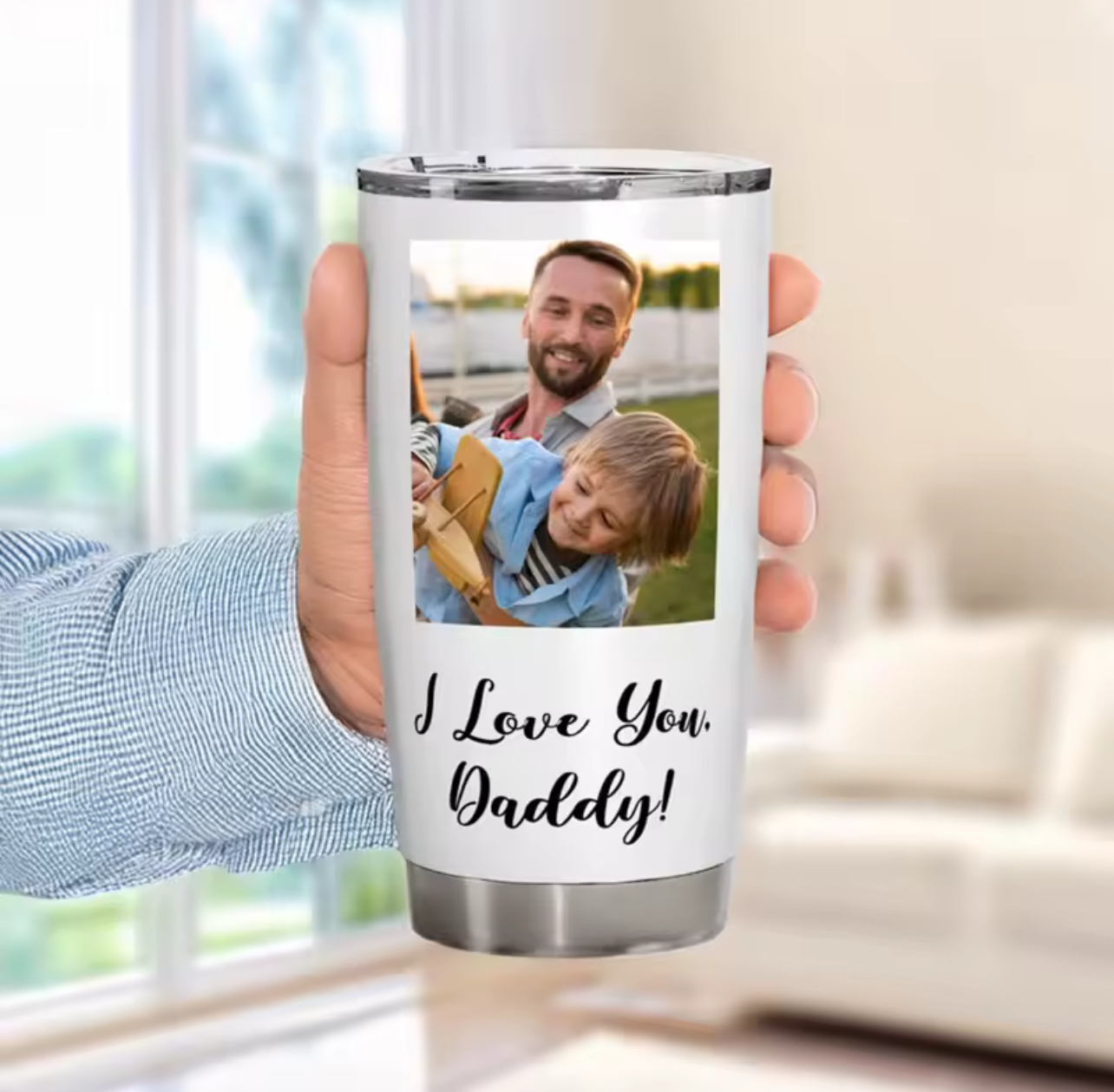 Personalized Coffee Cup With Lid