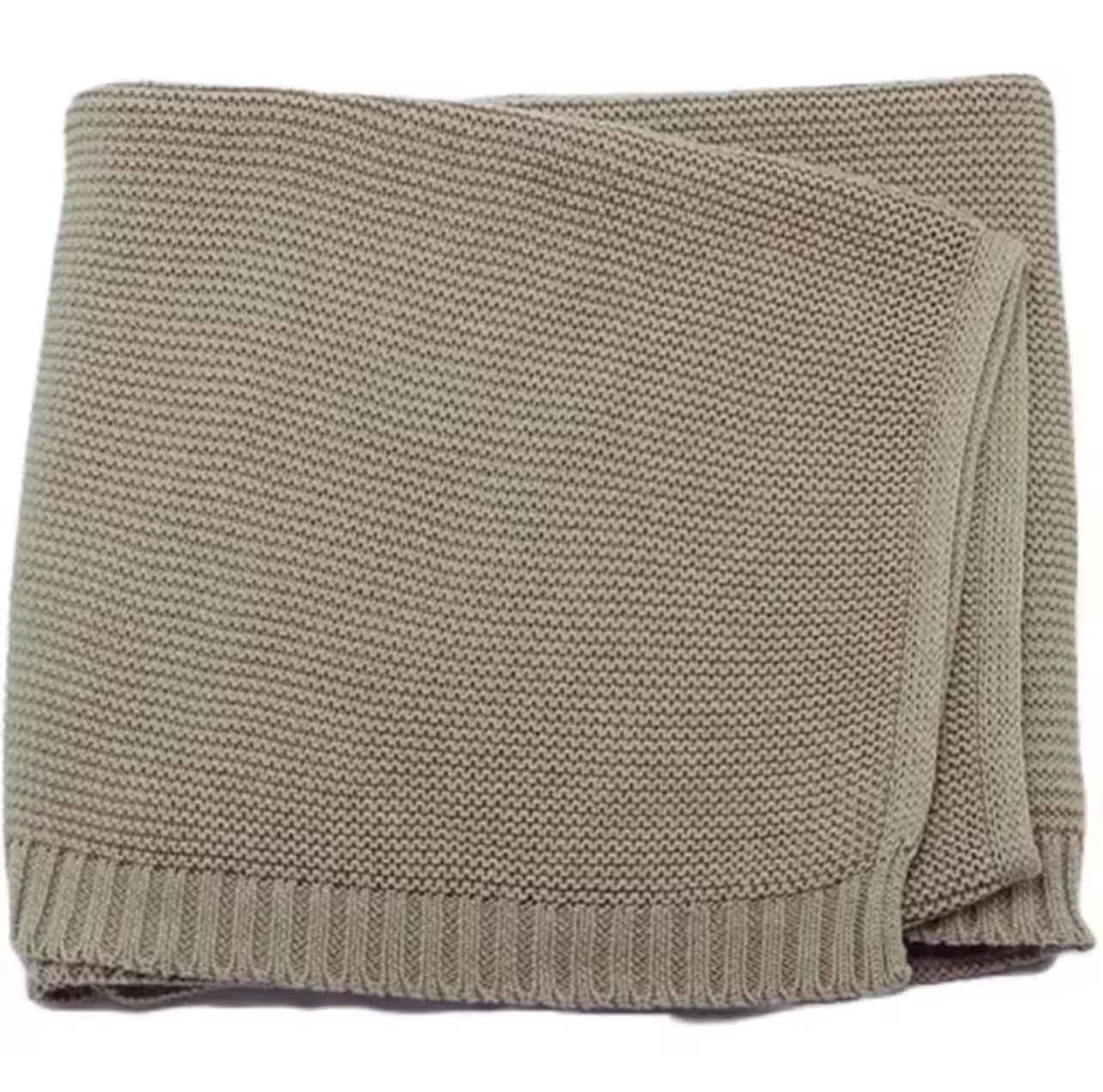 Personalized Newborn Knitted Blanket